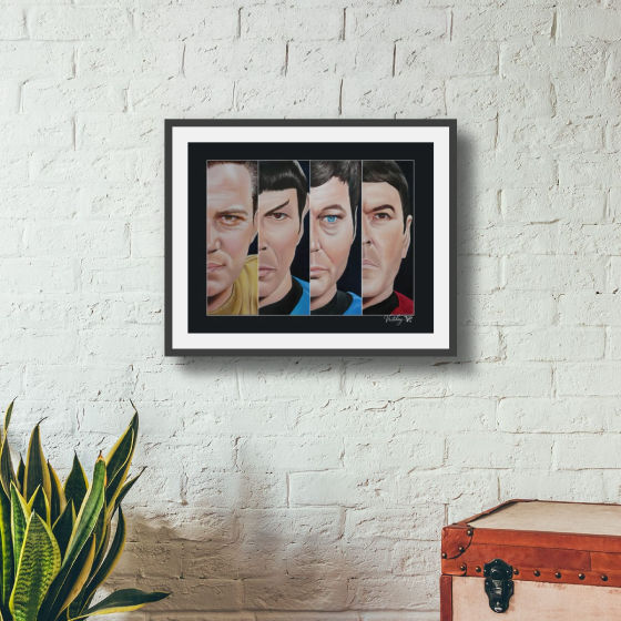 Star Trek Mat Print